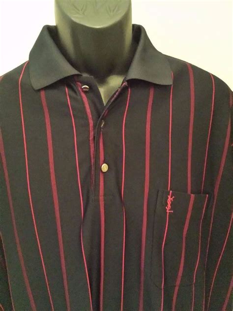 ysl silk shirt mens|yves saint laurent men's shirt.